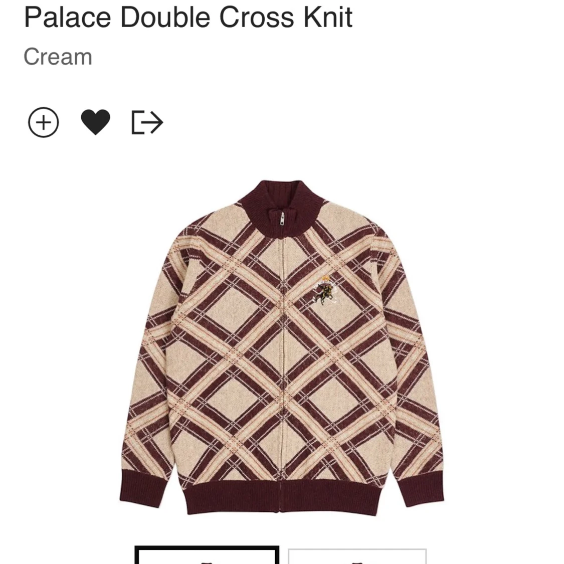 Palace double kross knit - 91