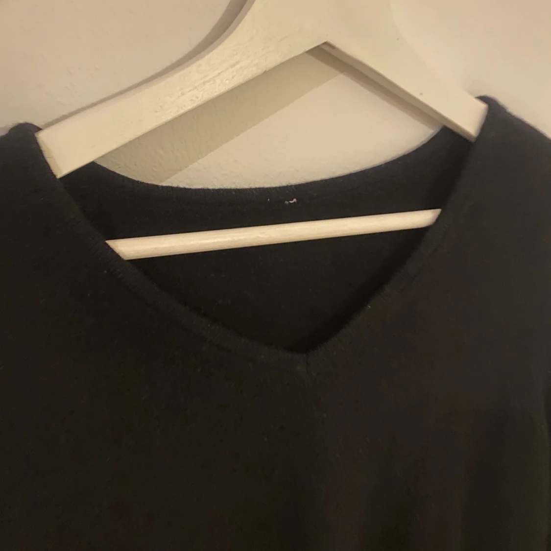 Svart stickad tröja  - 90