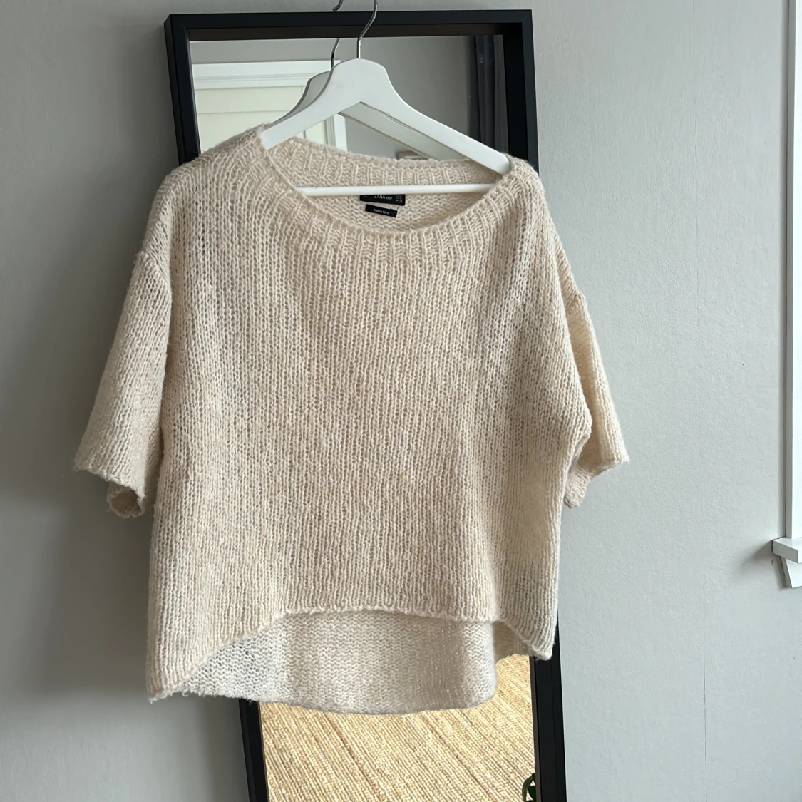 Stickad 3/4 tröja  - 91