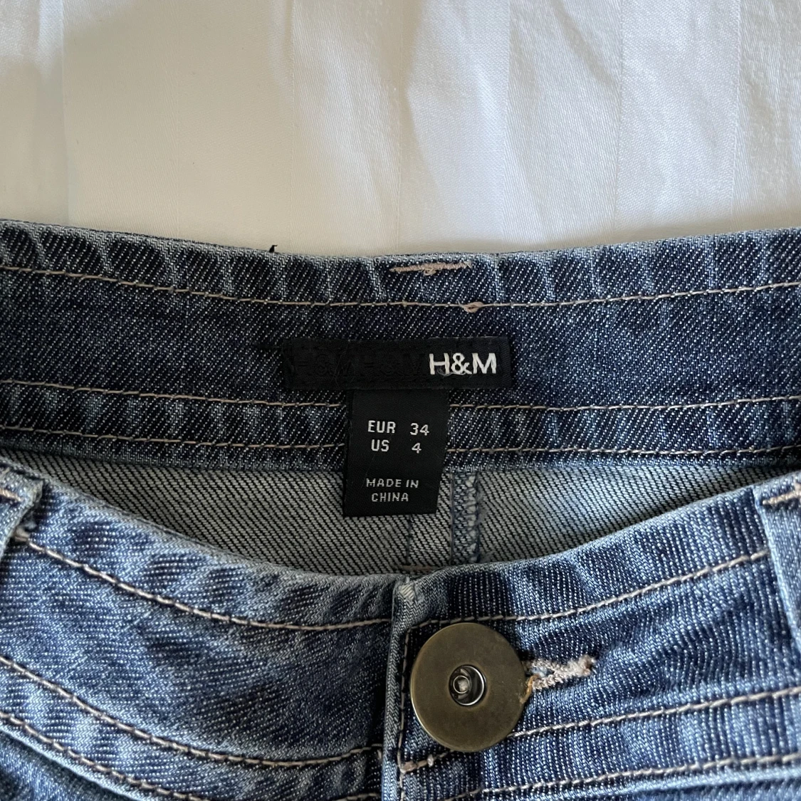 Low waist jeanskjol - 91