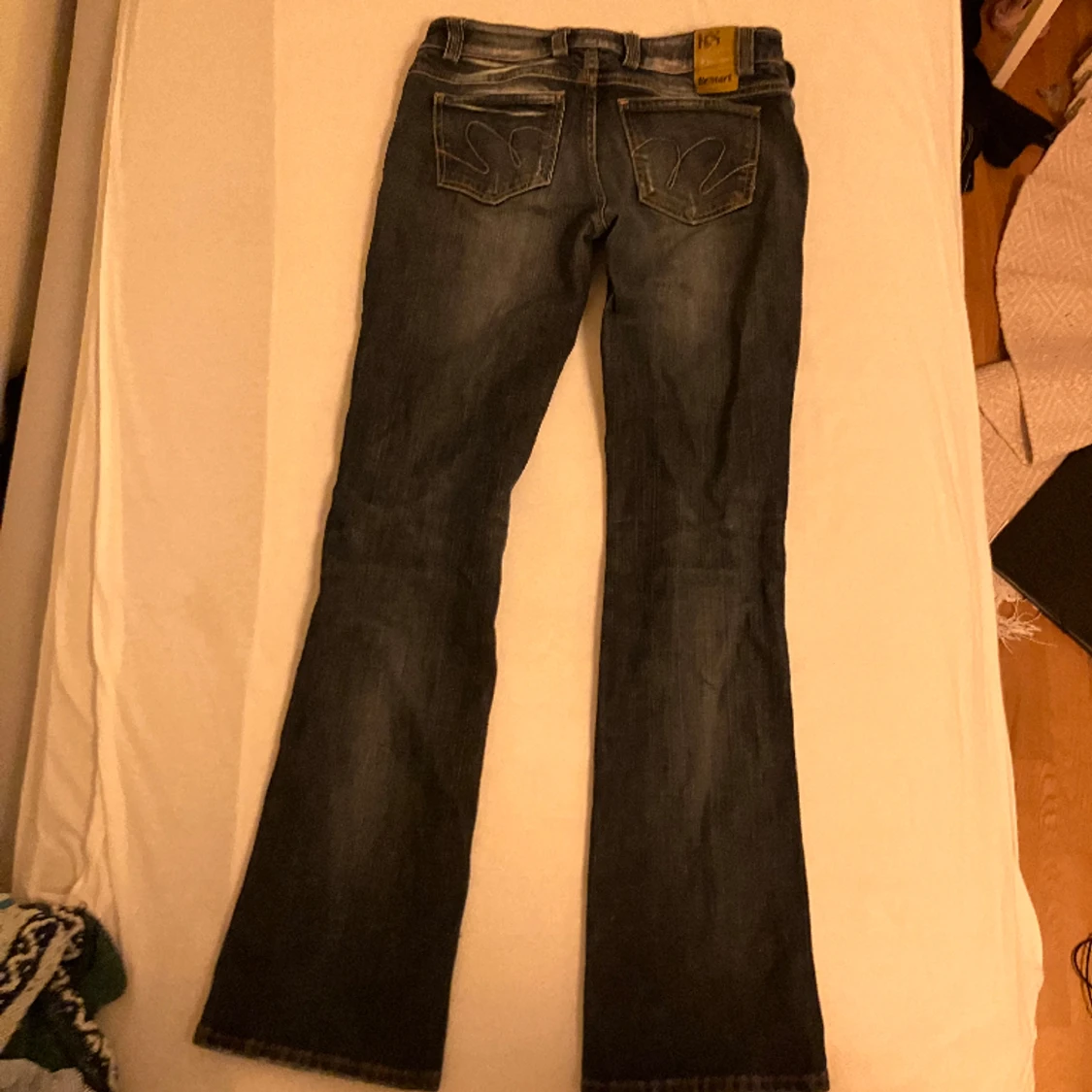 Lågmidjade y2k jeans - 90