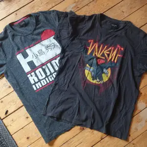 Två t-shirtar i märket Vailent resp iSolid