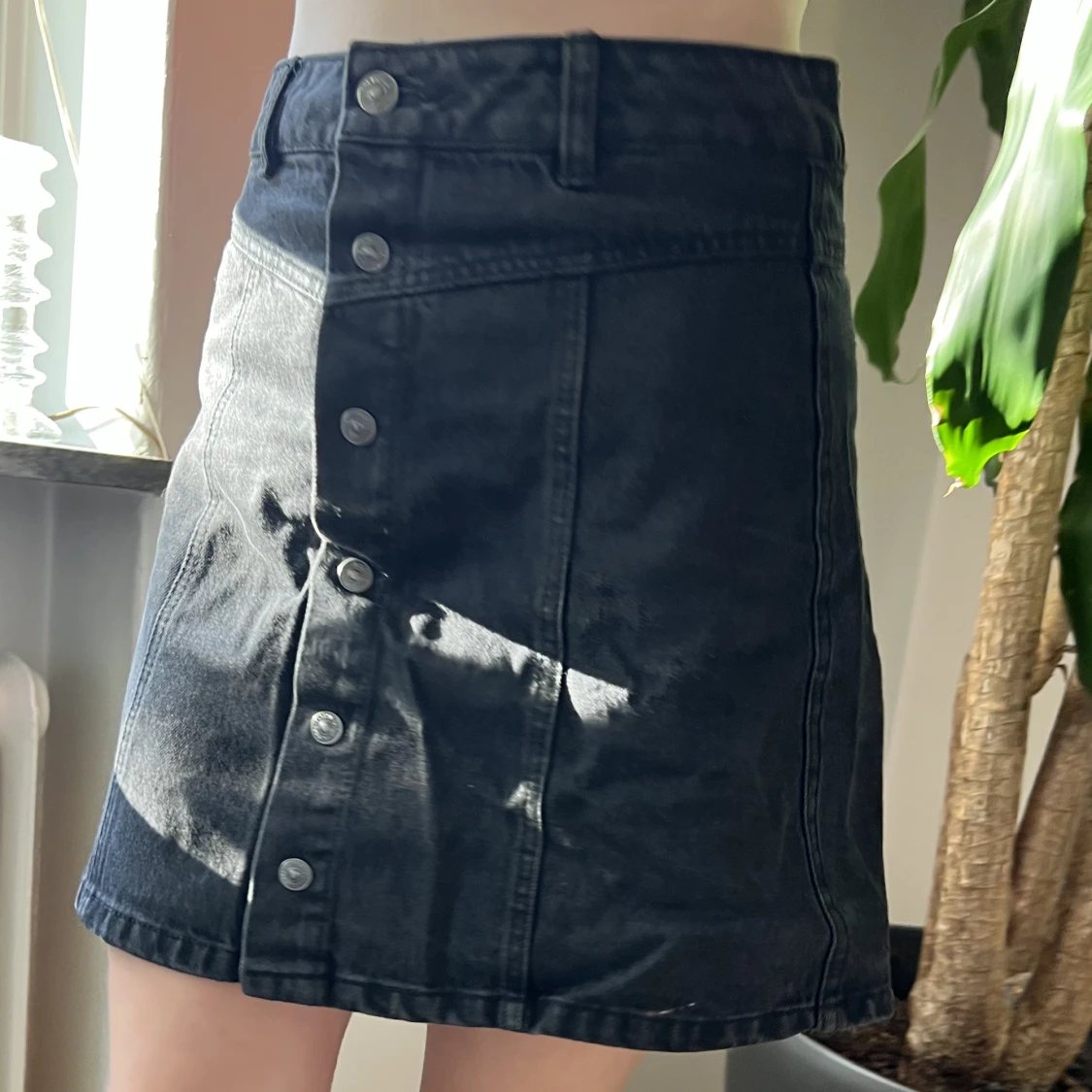 Svart jeanskjol  - 90