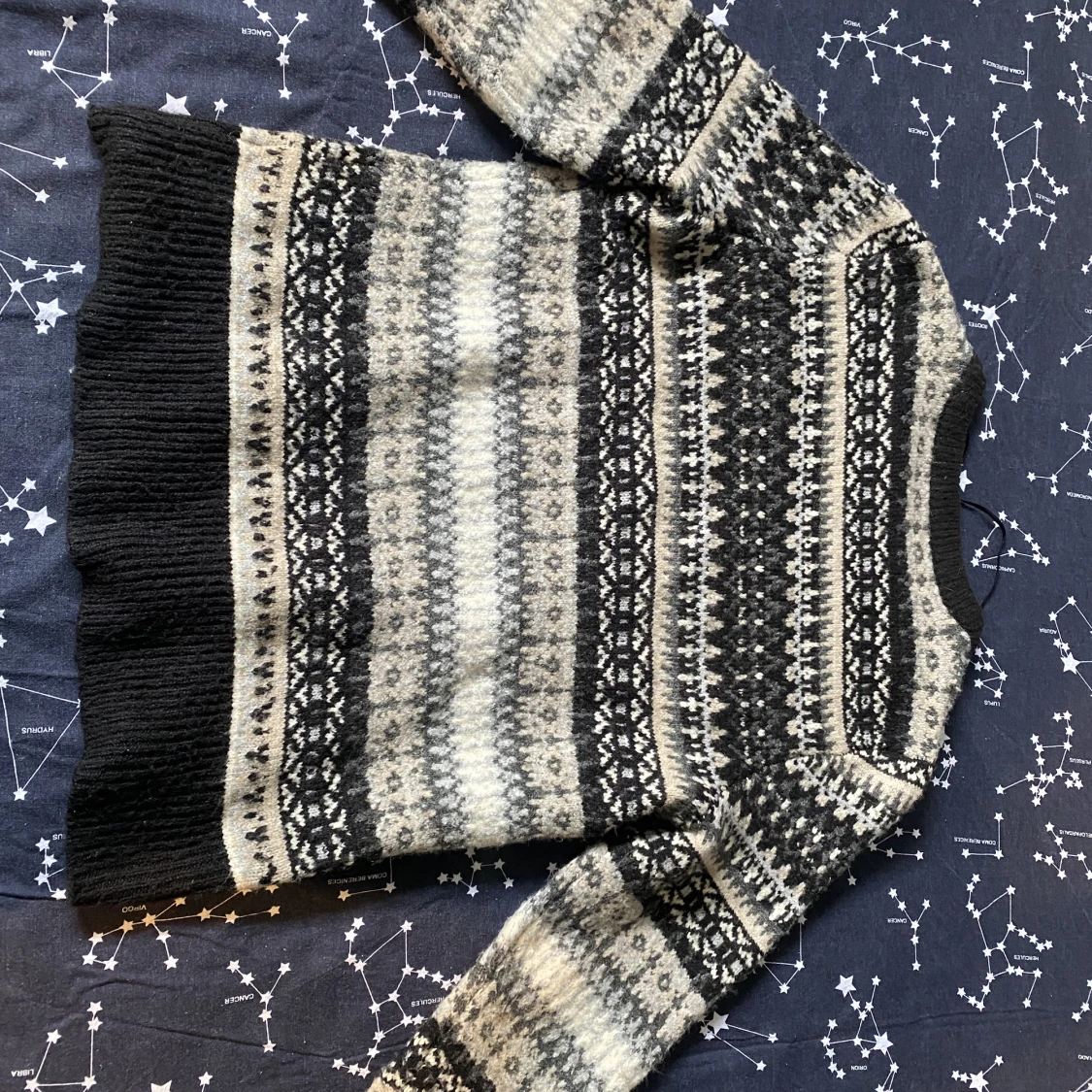 Stickad höst tröja  - 91