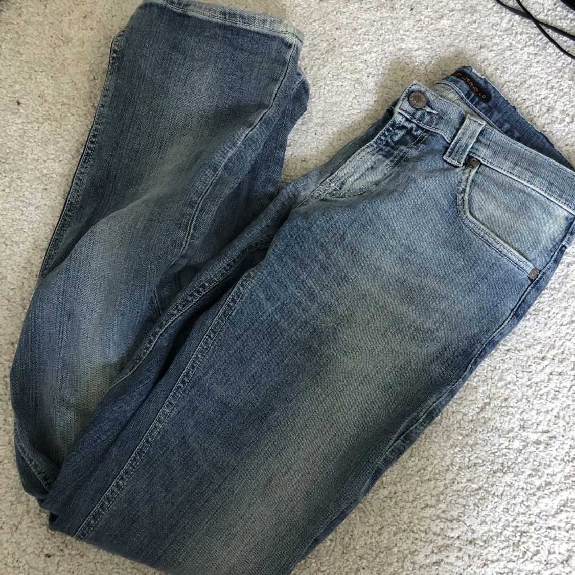 Lågmidjade jeans
