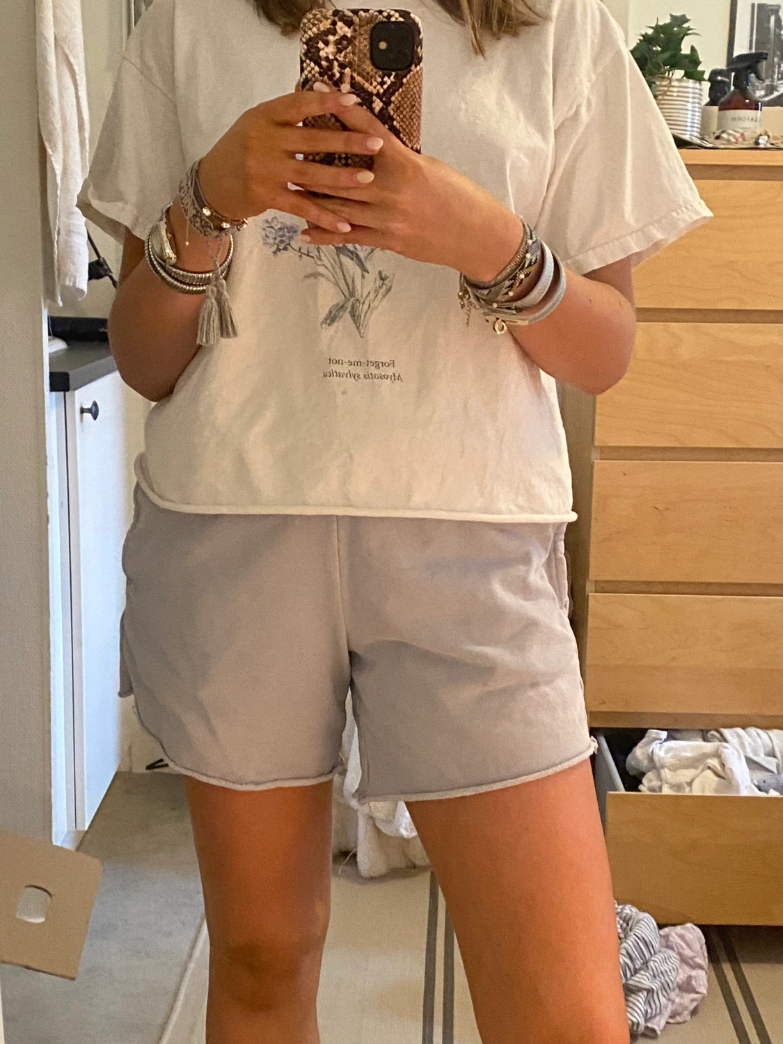 Blåa Brandy Shorts - 90