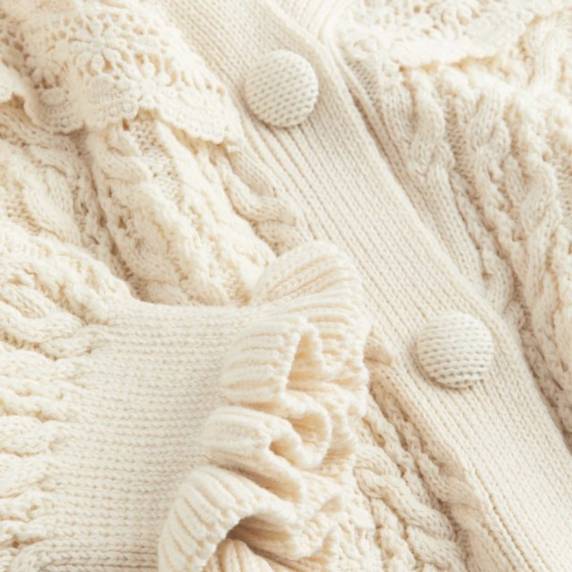 Fin stickad kofta - 91