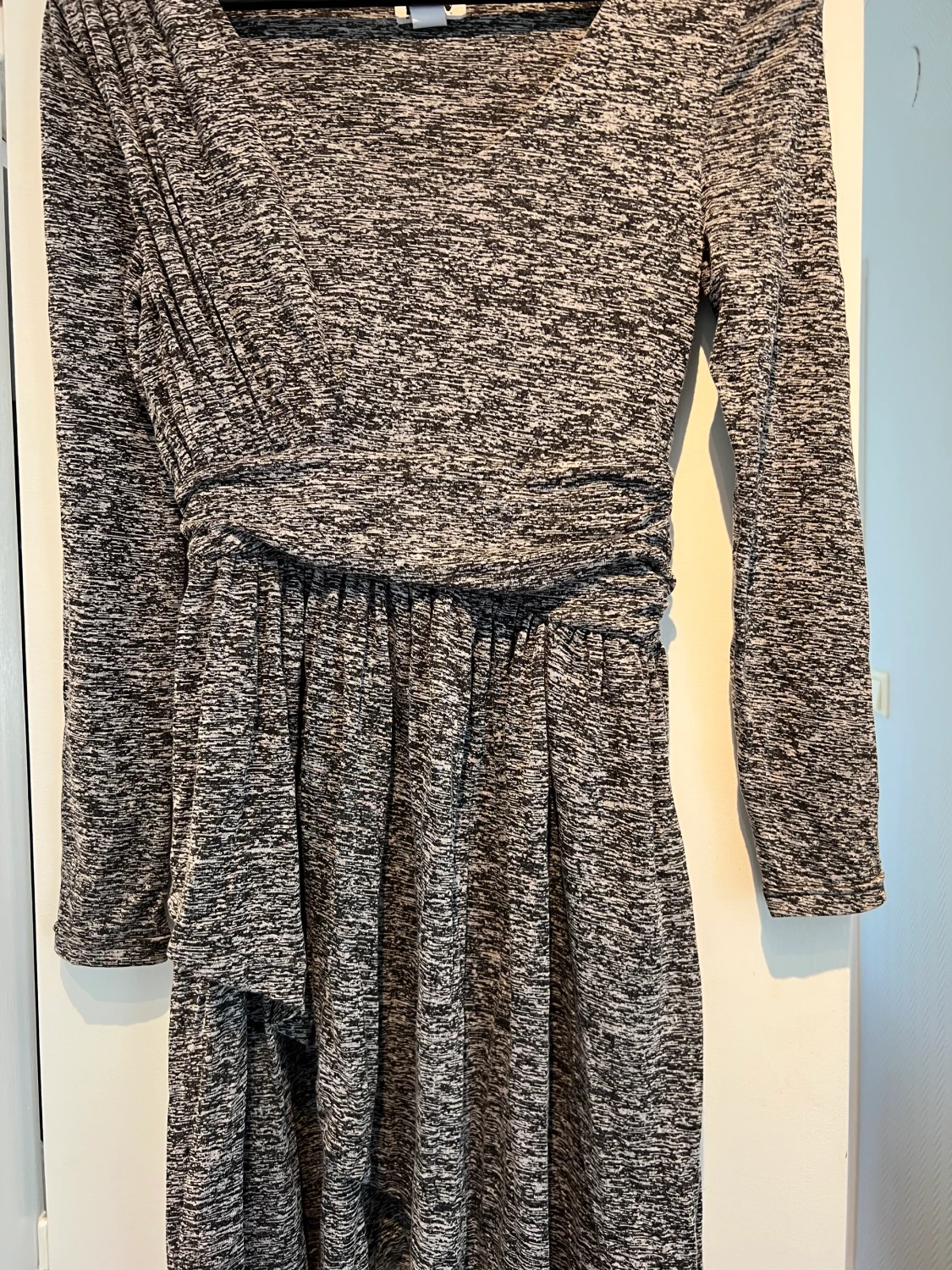 Klänning i mjukt bomullstyg - 90