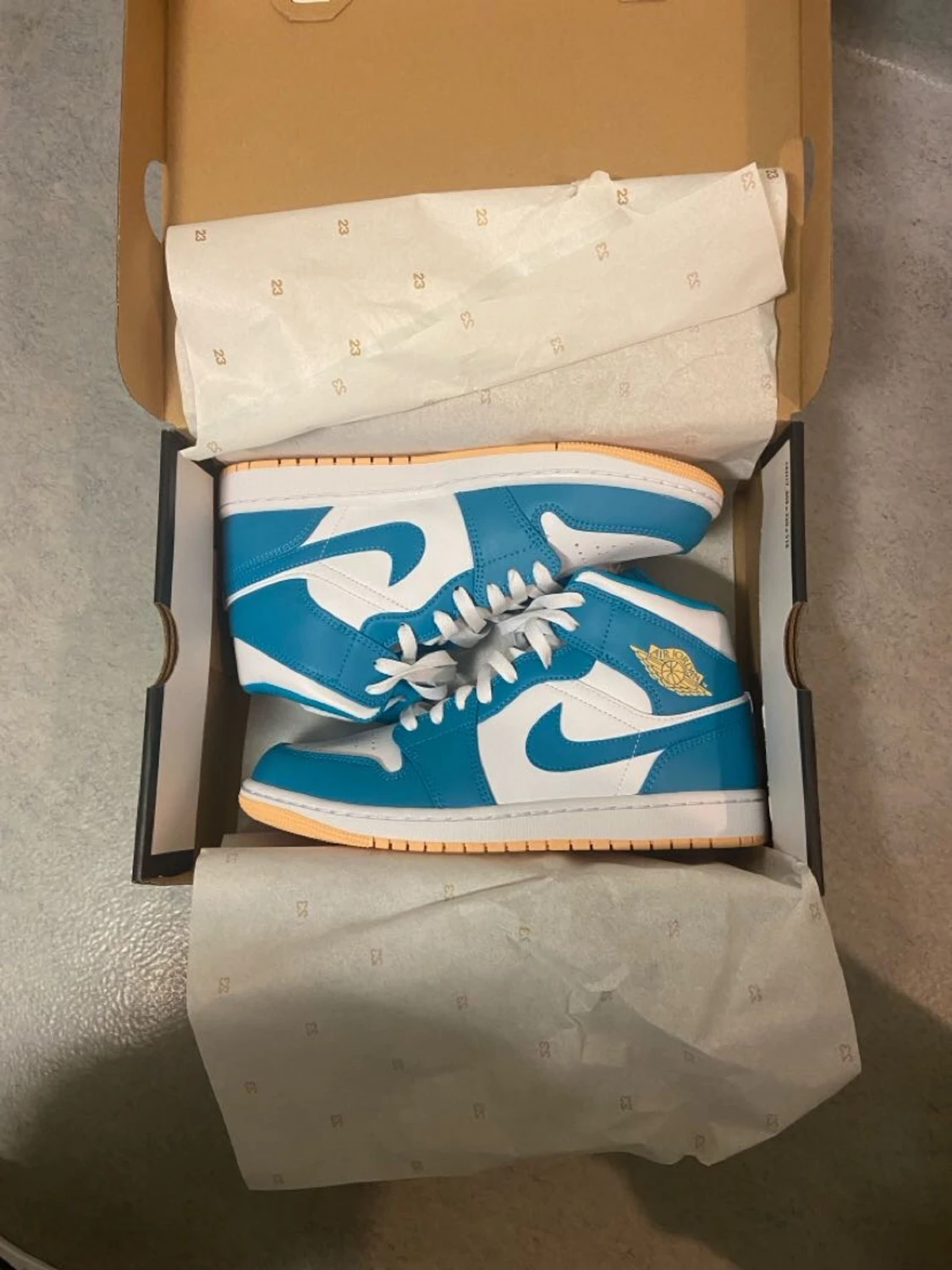 Jordan 1 Aquatone