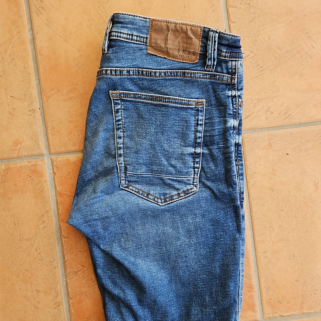 Smog blå jeans  - 90