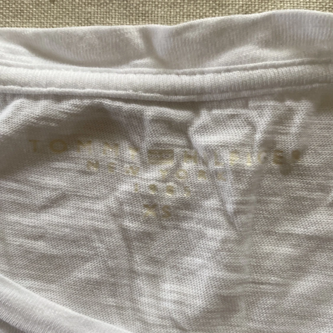 Vit T-shirt Tommy Hilfiger - 90