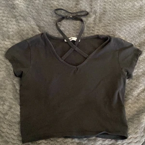 Svart topp - Svart Topp. Bra skick. L