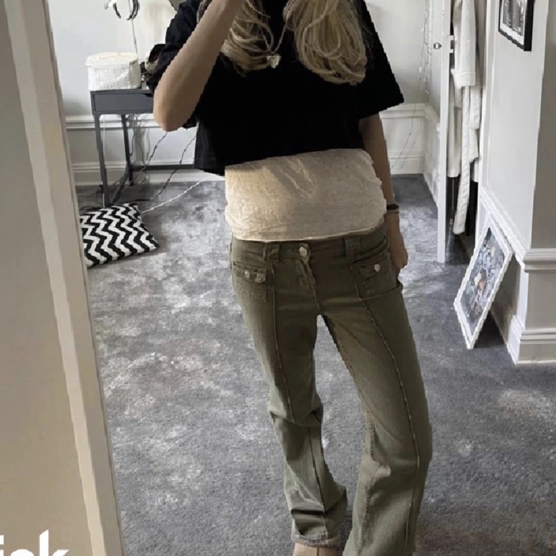 Gröna H&M jeans - 90