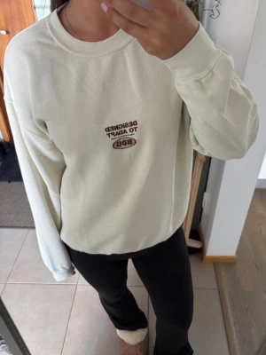 Sweatshirt  - Jätte snygg och skön beige sweatshirt från BDG Urban Outfitters i mycket bra skick 