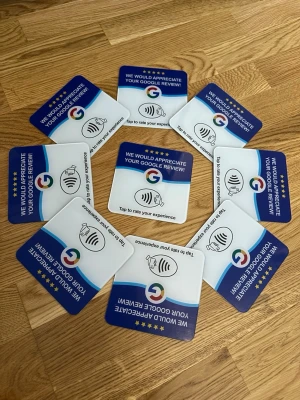 Google review  - Vill du hoppa på nya vågen av reselling men orkar inte vänta på den långa väntetiden när du köper från kina. Då kan du istället köpa mina google review cards för endast 70kr st. Du får köpa precis hur många du vill. Dessa brukar säljas för 300-500 till företag/verksamheter vilket ger dig en bra vinstmarginal. Har själv provat det i min stad och det funkar väldigt bra!                               Vid intresse är det bara att du skickar iväg ett DM! (89st kvar)
