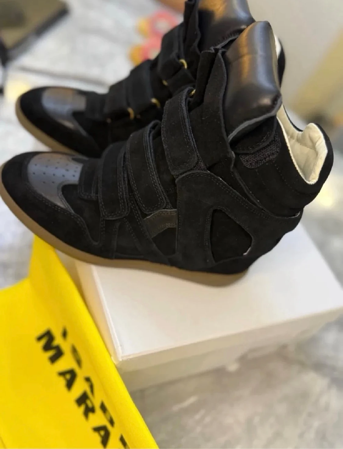 Svarta sneakers Isabel Marant - 2