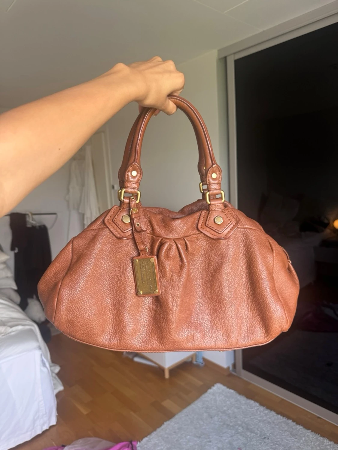 Marc jacobs q chestnut bag