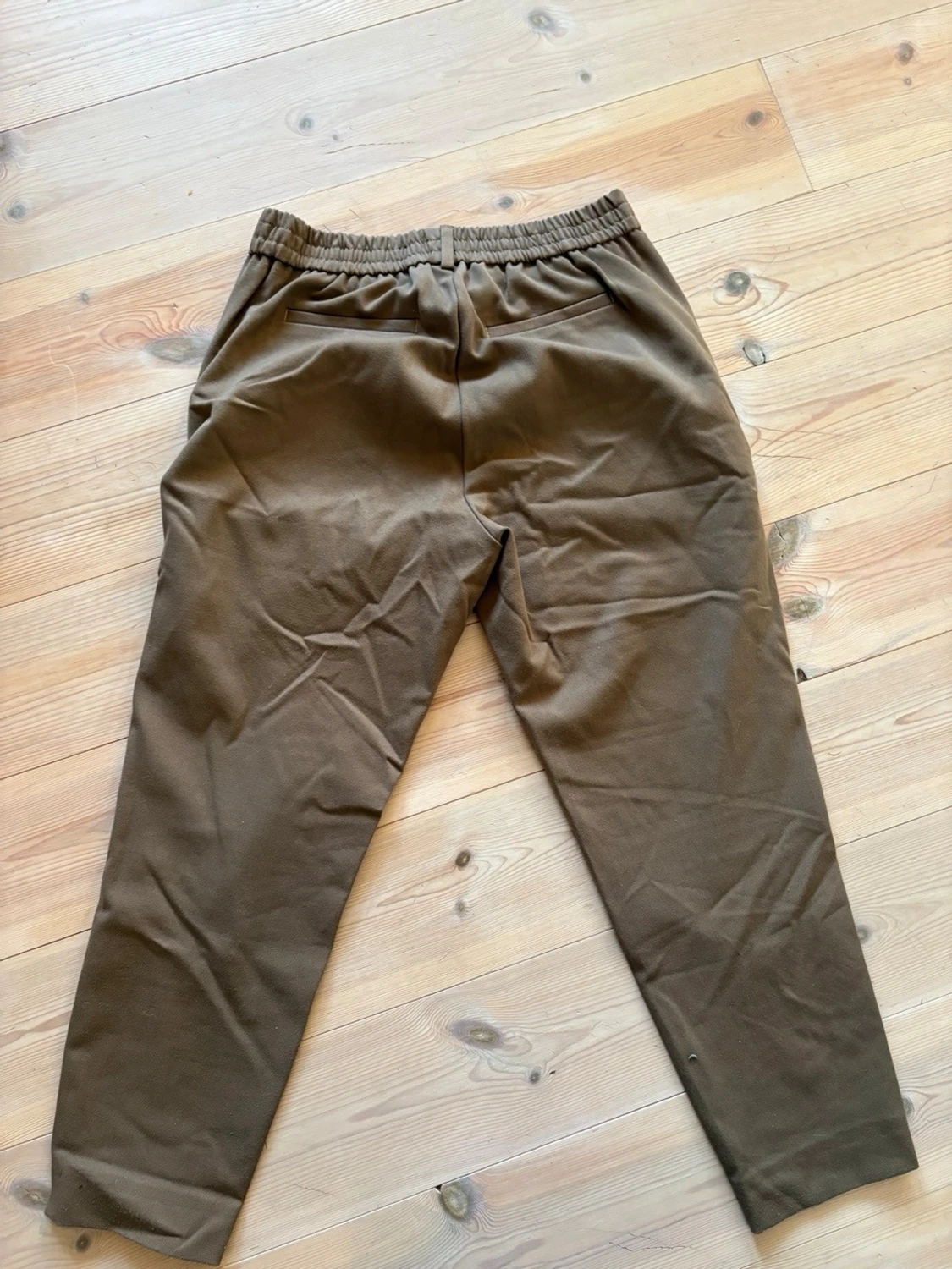 Gröna chinos från Object, strl 38 - 2
