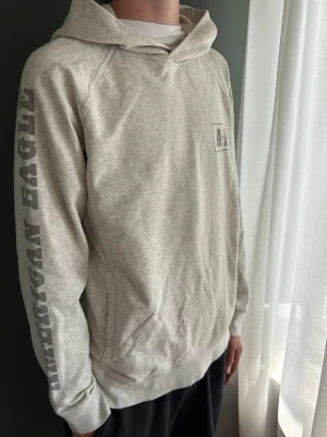 American Eagle hoodie  - Fet trendig tröja ifrån märket American Eagle, Y2K!                                                                         Nypris - 800kr                                                     Storlek - M                                                                 Mått - A: 45 B: 39 C: 51.5 D: 66 (cm)               Priser kan diskuteras vid snabb affär, skickas samma dag eller dagen efter!🚚💸