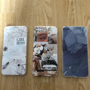 3 iPhone 7,8 plus skal - 3 iPhone 7,8 plus skal köpta från Shein. Aldrig använda då jag köpte fel storlek. Köps tillsammans. 