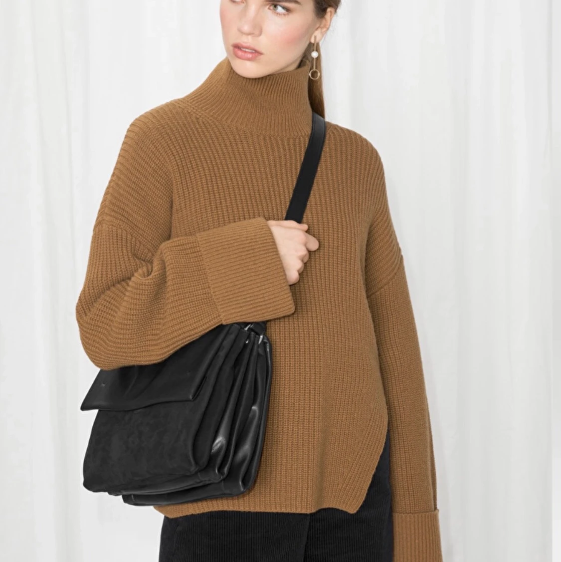 & Other Stories Läder Väska - Crossbody