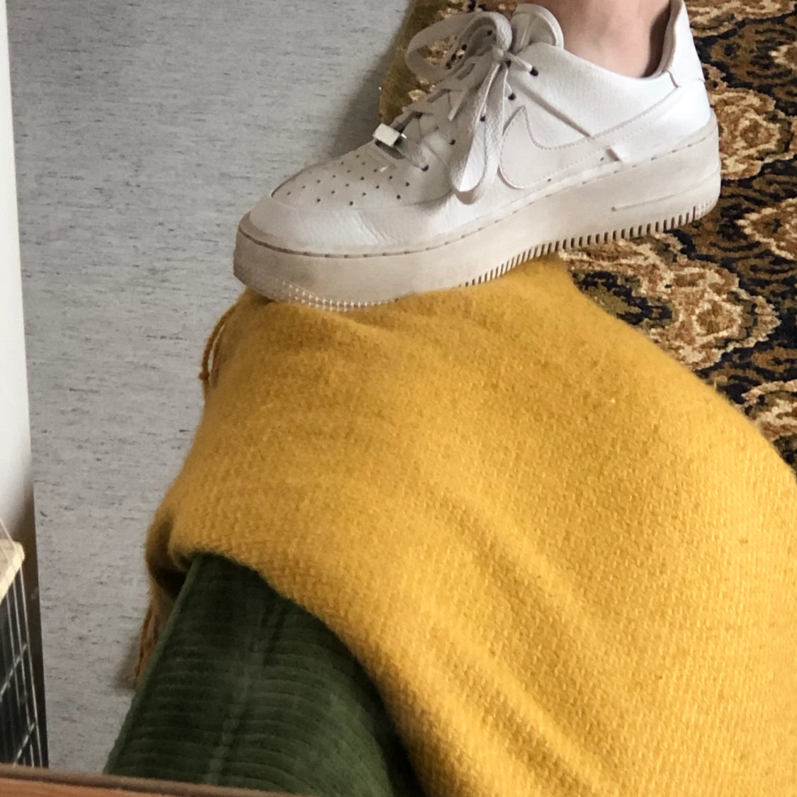 Platå Vita Nike Airforce 1s - 91