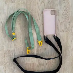Skal halsband i två olika färger band till iPhone 11 PRO Max 