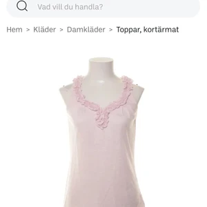 Super gulligt linne från Esprit - Super gulligt linne med fina detaljer!! Köpt ifrån sellpy och märket är Esprit. Färgen är rosa och storleken är XS. Inte använt bara provat den en gång. ✨⭐️🥰🤍