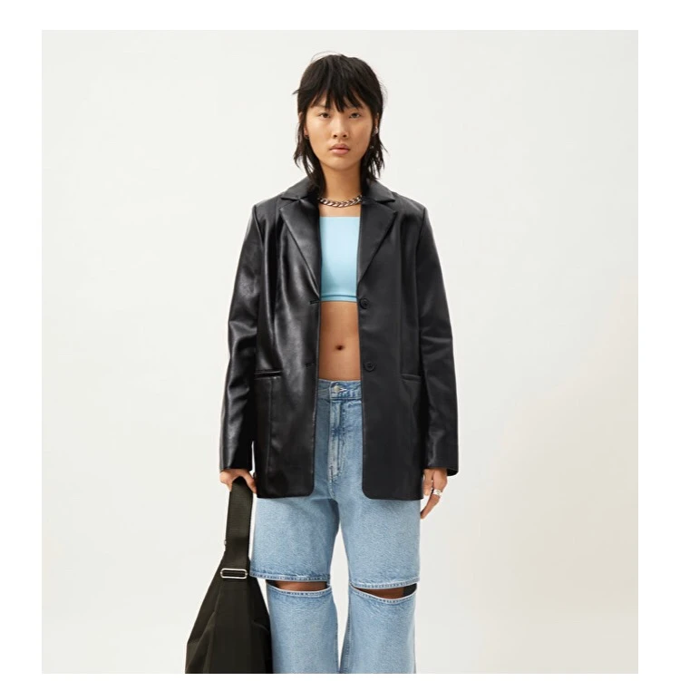 Jaden Blazer / Faux skinnjacka