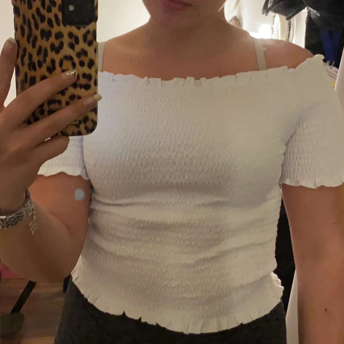 Somrig off shoulder topp 