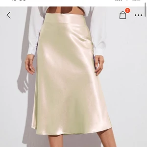 Fin kjol - Superfin kjol från shein, passade inte mig. Helt oanvänd. Skicka för egna bilder. Storleken S är slutsåld på hemsidan just nu också.