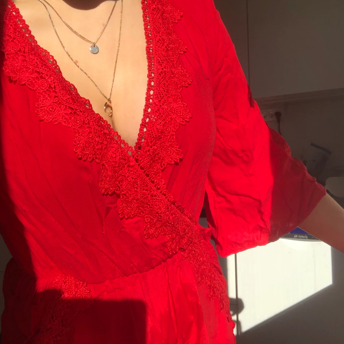 Playsuit med spets - 90