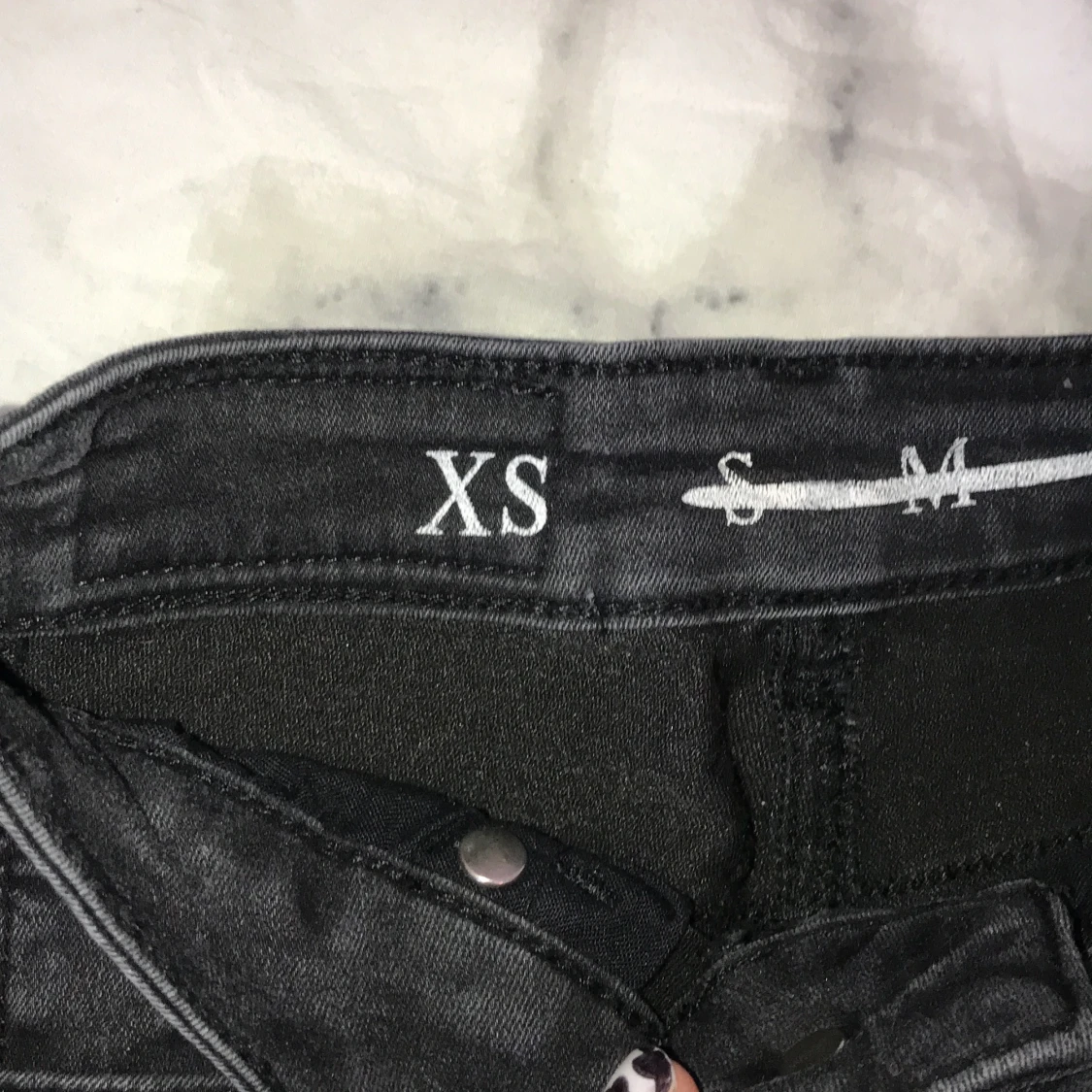 Svarta skinny jeans  - 91