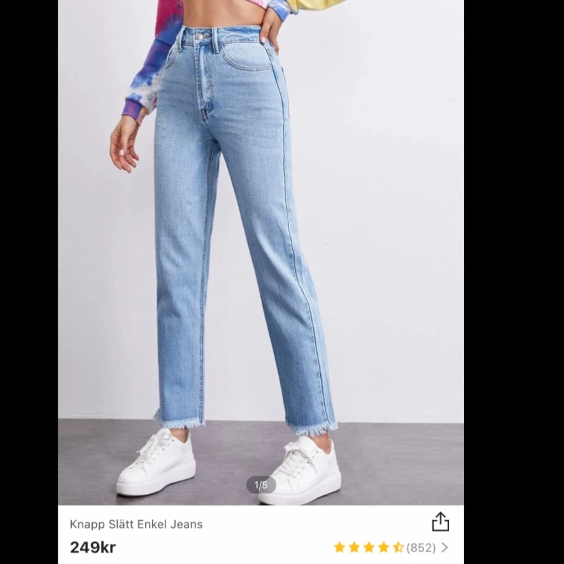 Jeans från Shein storlek XS  - 90