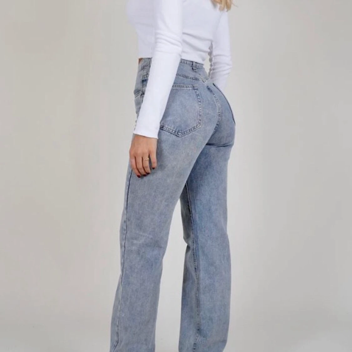 Jeans med slits - 90