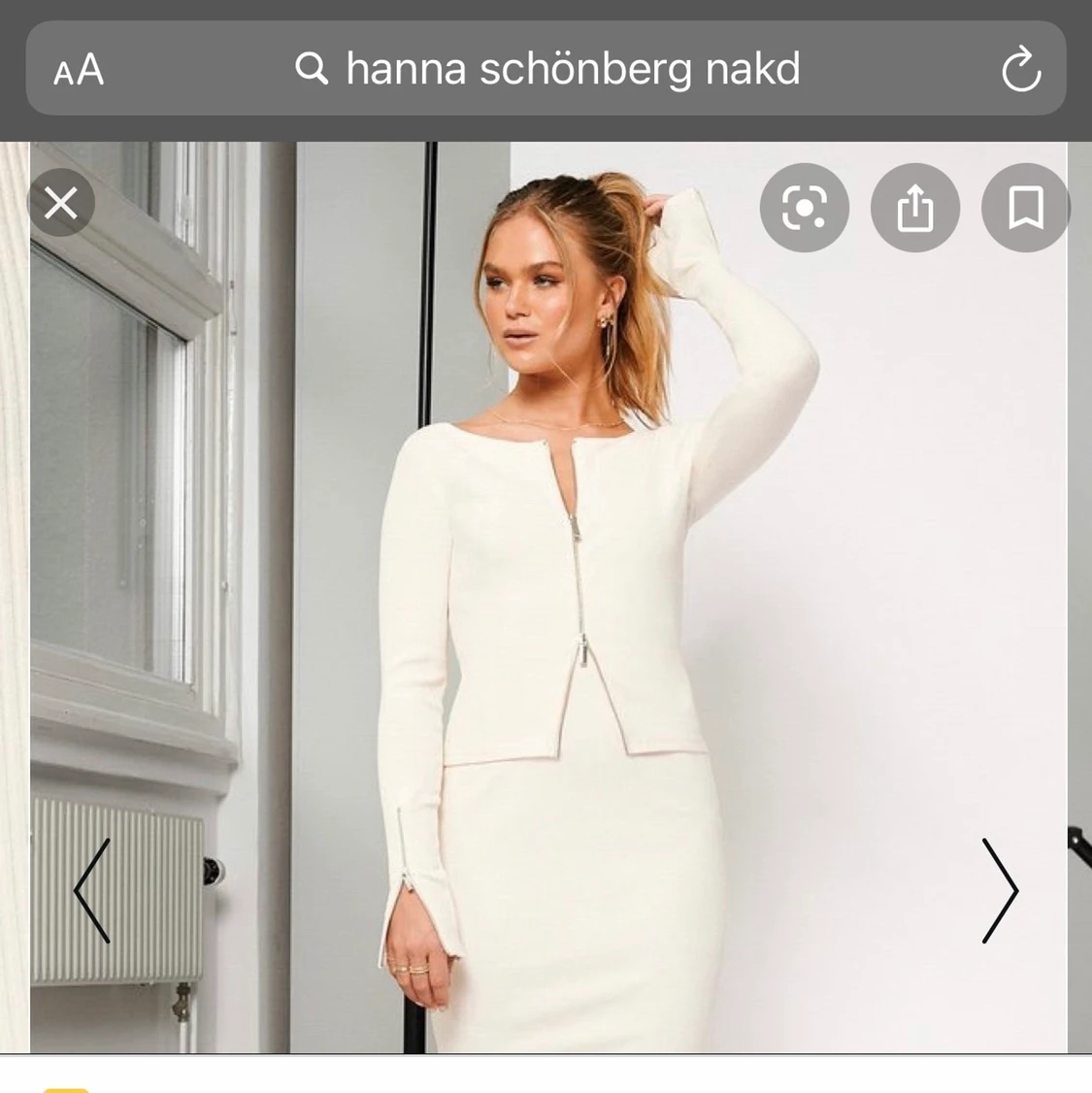 Hanna Schönberg x NAKD topp  - 91