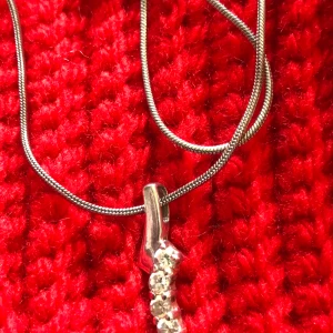 Halsband 925 S - 40cm kedja designat med stämpel