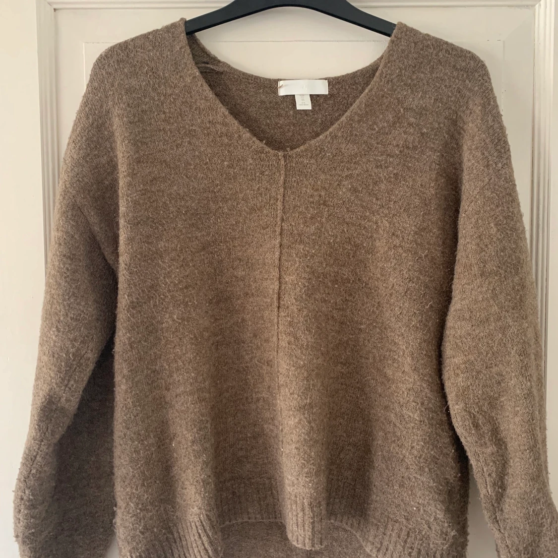 Stickad tröja hm strl xs