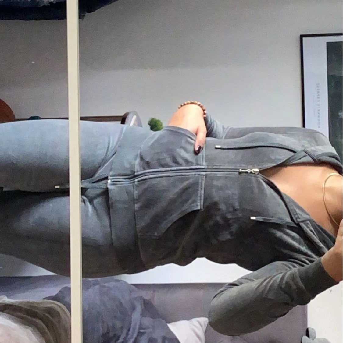 grönt velourset - 90