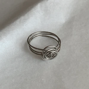 Silver ring - Handgjord ring. 18mm i innerdiameter. Fri frakt.