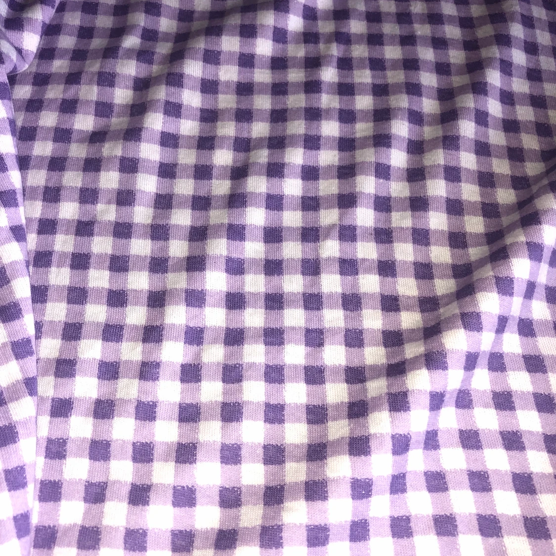 Lila vit rutig tshirt från Zara - 90