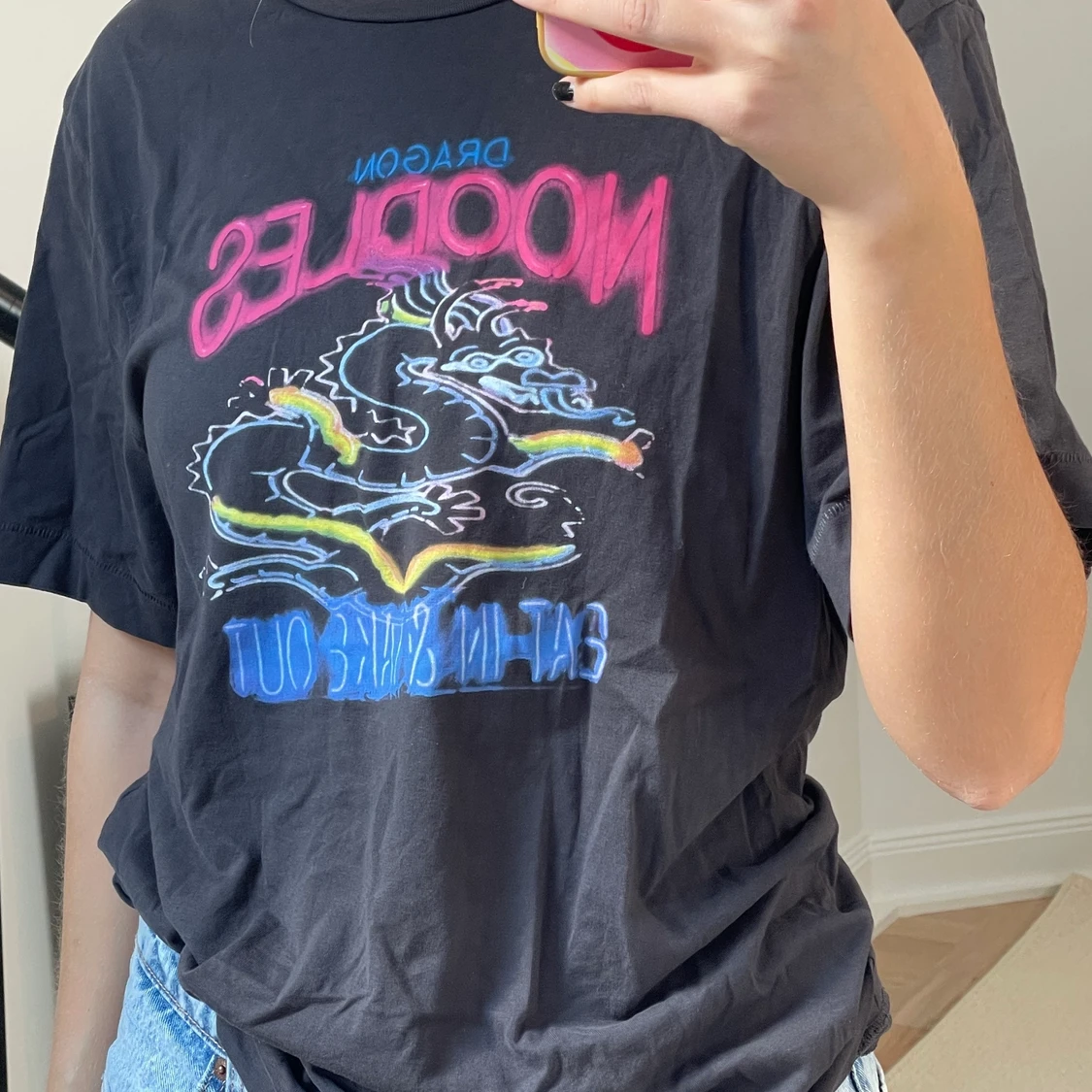 T-shirt med coolt tryck