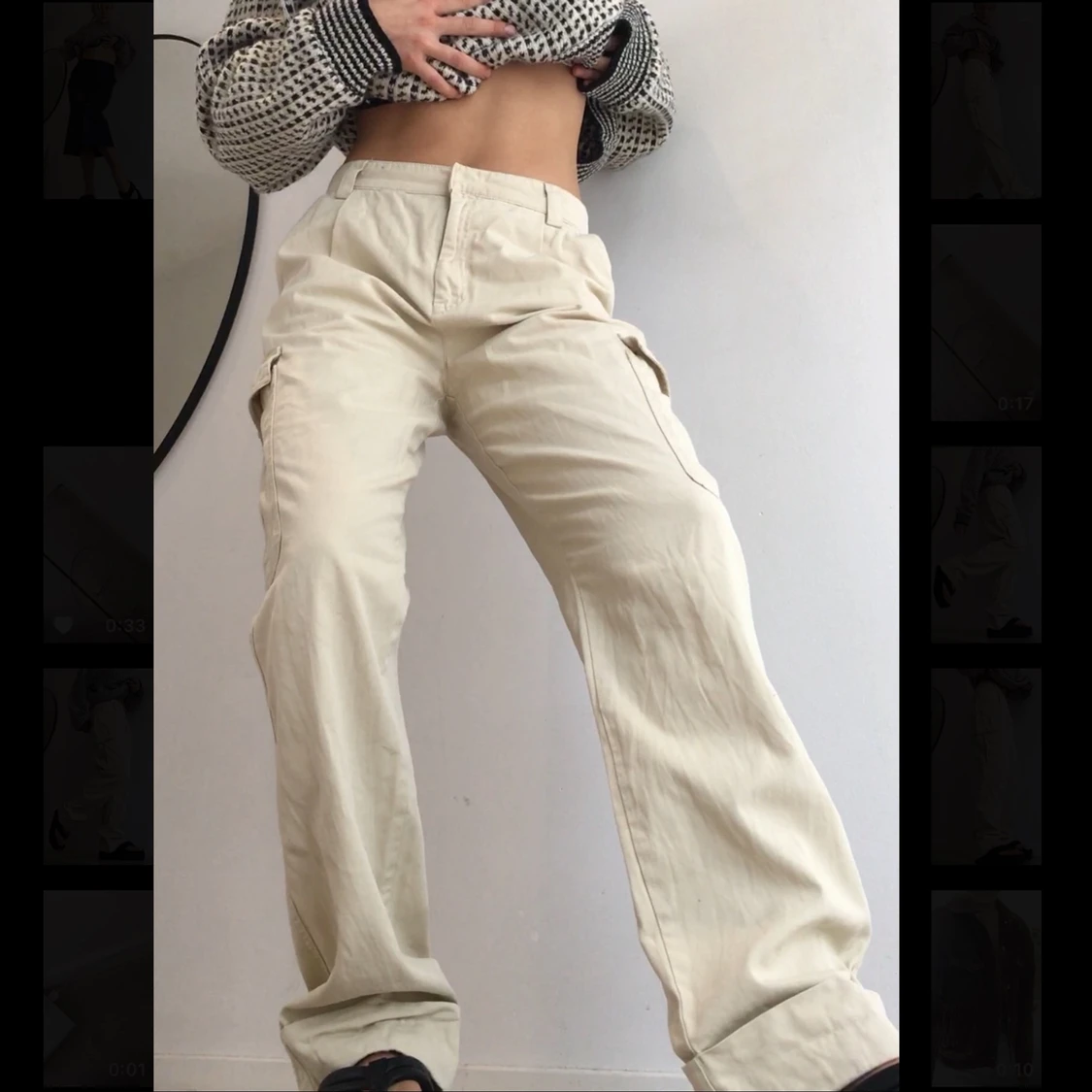 Coola beige byxor!! - 91