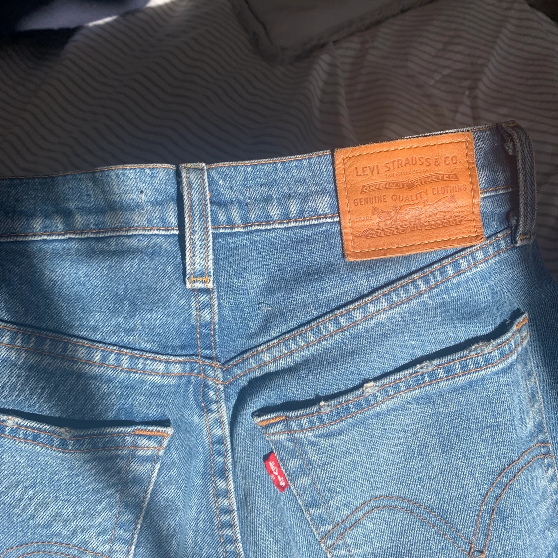 Levis Jeans, ribcage straight