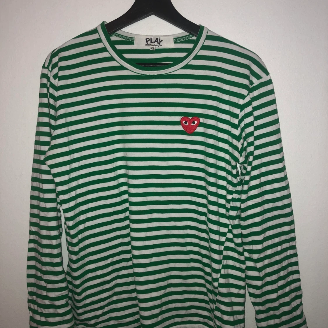 Långärmad comme des garçons t-shirt  - 90