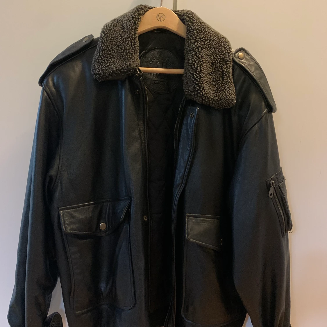 Vincistar läderjacka