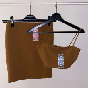 Kjol & top - Helt ny, storlek XS