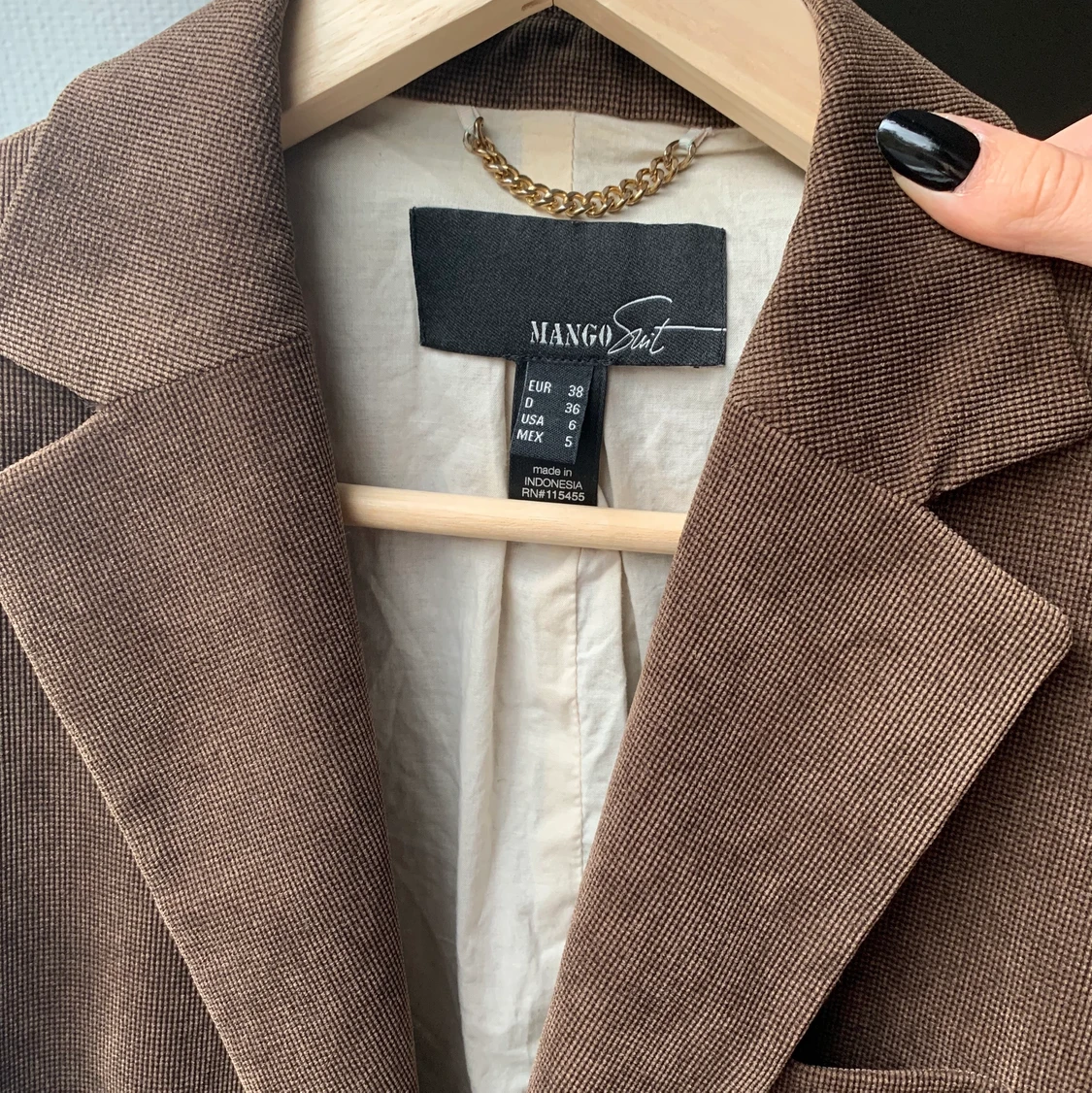 Brun Kavaj från mango - 90