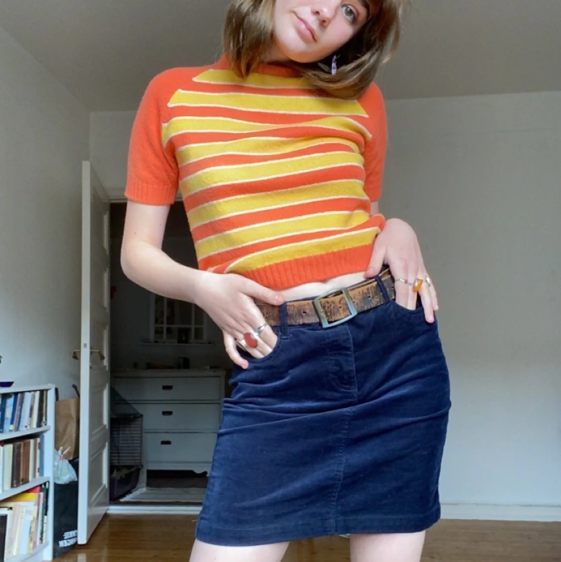 Vintage topp🌈🧡💛 - 91