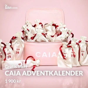 Caia Advent kalender Slutsåld - Säljer denna oöppnad i organial paketering. Ska levereras till mig 29/10. Gratis frakt.